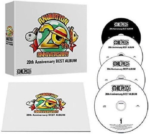 ONE PIECE 20th Anniversary BEST ALBUM Limited Deluxe Greatest Hits CD+BD+Booklet