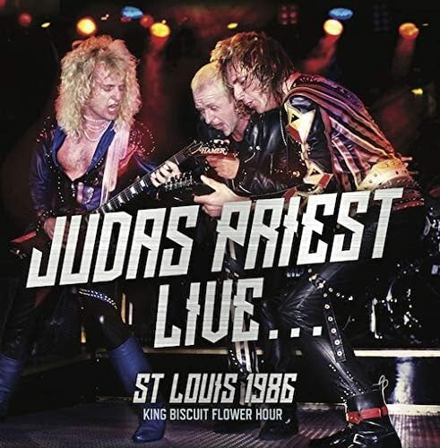 New JUDAS PRIEST LIVE ST LOUIS 1986 KING BISCUIT FLOWER HOUR JAPAN 2 CD