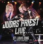 New JUDAS PRIEST LIVE ST LOUIS 1986 KING BISCUIT FLOWER HOUR JAPAN 2 CD