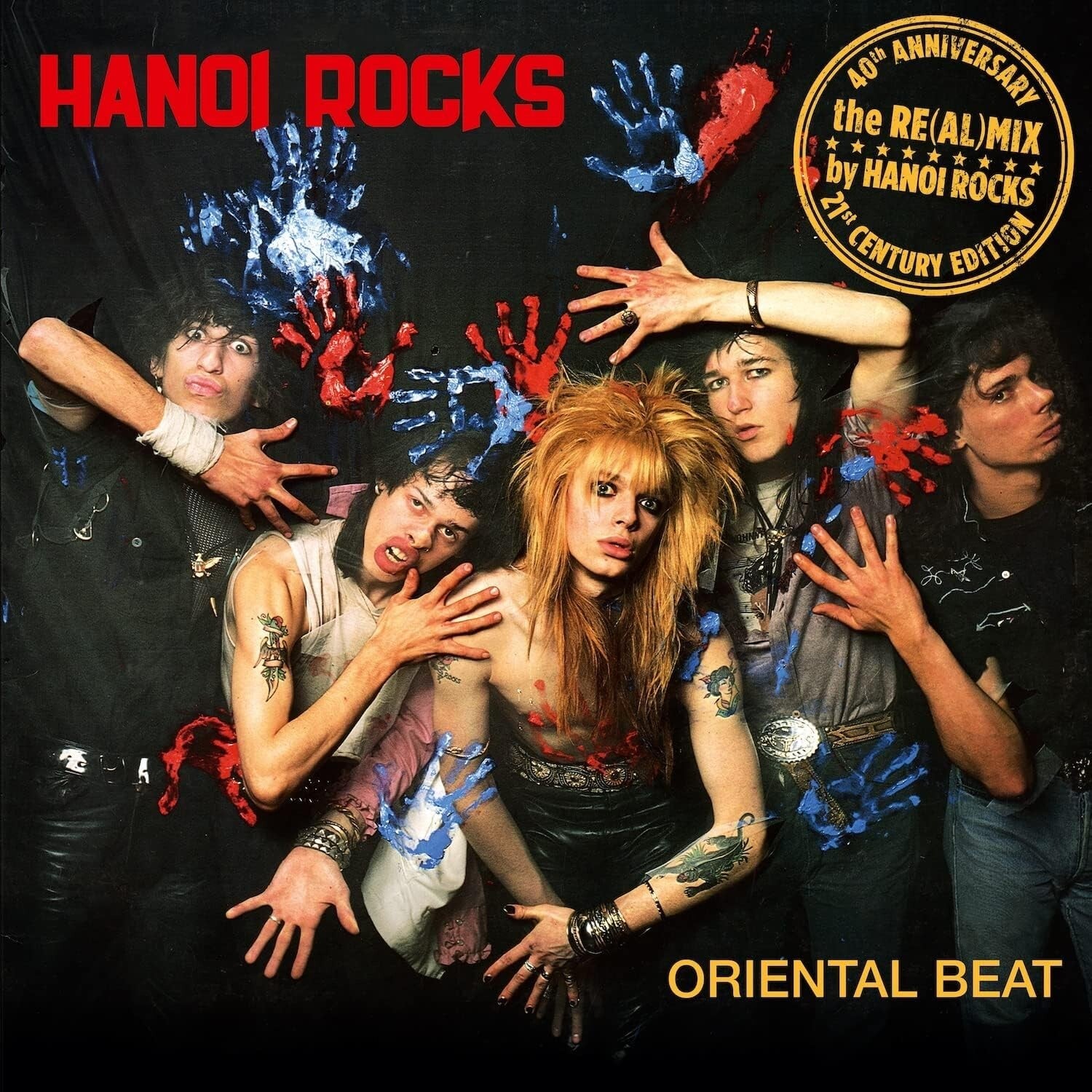 New HANOI ROCKS ORIENTAL BEAT 40TH ANNIVERSARY THE RE (AL) MIX 2023 JAPAN CD