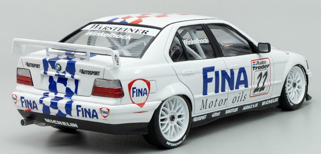PLATS/BEEMAX 1/24 BMW 320i E36 1996 BTCC Browns Hatch Winner Plastic Model NEW