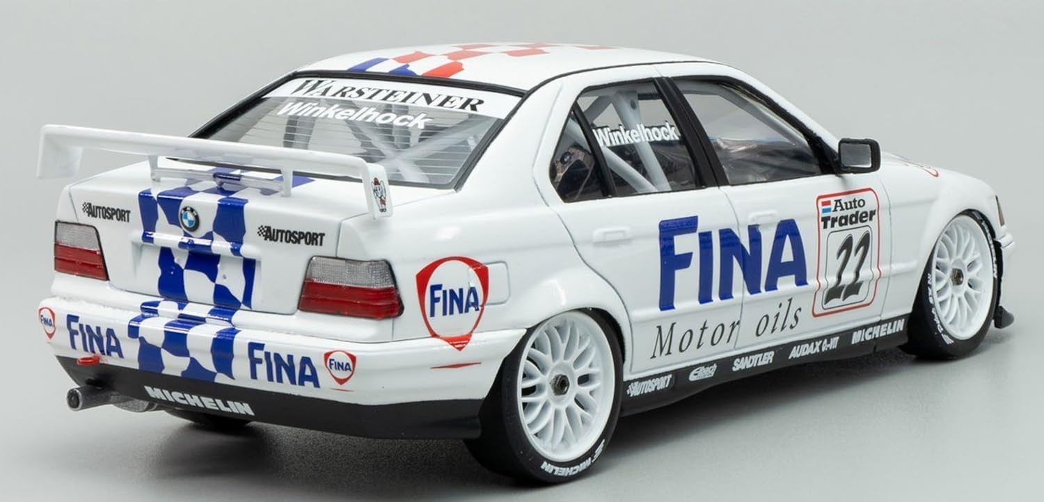 PLATS/BEEMAX 1/24 BMW 320i E36 1996 BTCC Browns Hatch Winner Plastic Model NEW