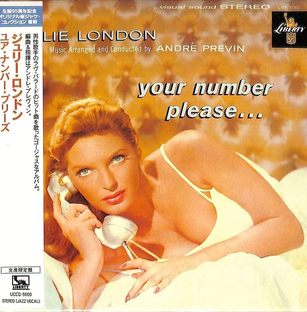 CD New JULIE LONDON YOUR NUMBER PLEASE... JAPAN MINI LP