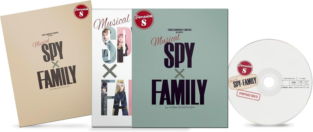 Musical SPY x FAMILY Blu-ray Standard Edition Version S Japan 2.5D Musical New