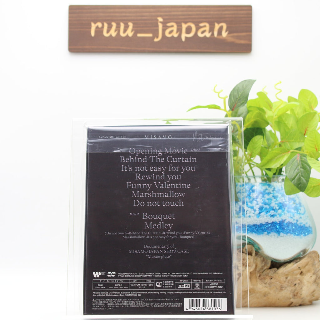 TWICE MISAMO JAPAN SHOWCASE Masterpiece Limited Edition 2 DVD Photobook NEW