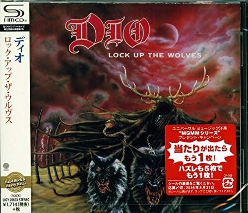 New CD DIO Heavy Metal CD Lock Up The Wolves from Japan