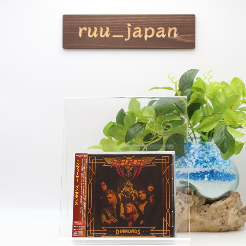 ENFORCER Diamonds + 1 JAPAN CD Alpha Tiger Skull Fist White Wizzard Wolf New