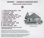 New America CD(SHM-CD) History Americas Greatest Hits Japan OBI
