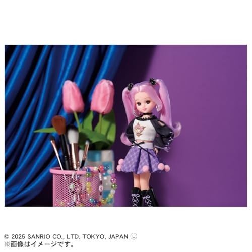 Takara Tomy Licca-chan Doll LD-11 Cool Kuromi Licca-chan Dress-up Pretend New