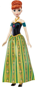 Mattel Disney Frozen Toys  Singing Anna Doll with Signature Clothing  Sings NEW