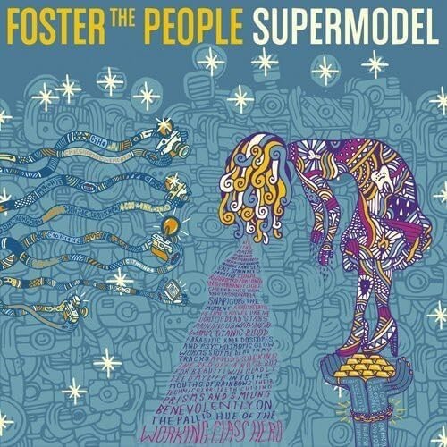 FOSTER THE PEOPLE-SUPER MODEL-JAPAN CD BONUS TRACK Ltd/Ed New