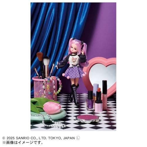 Takara Tomy Licca-chan Doll LD-11 Cool Kuromi Licca-chan Dress-up Pretend New