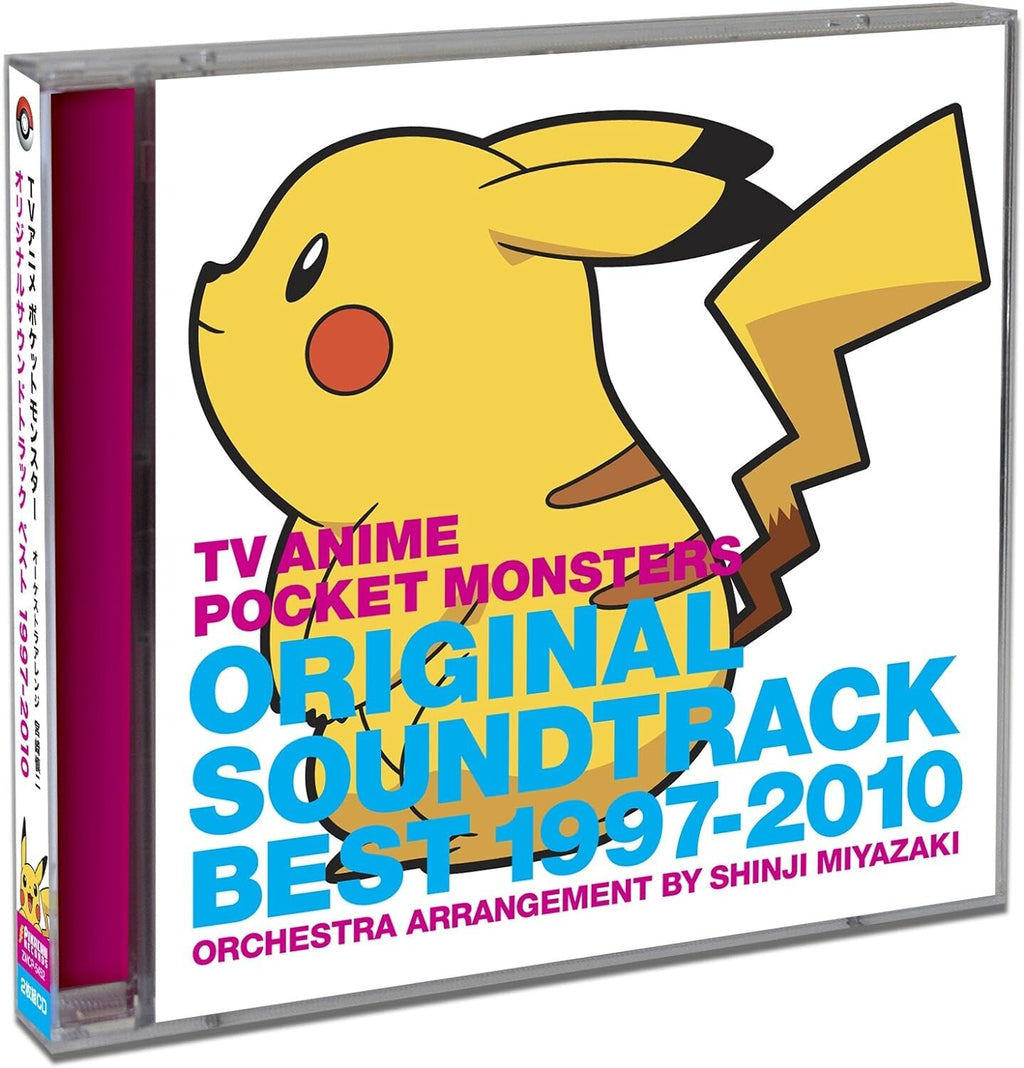 TV Anime Pokemon Pocket Monster Original Soundtrack Best 1997-2010 Orchestra CD