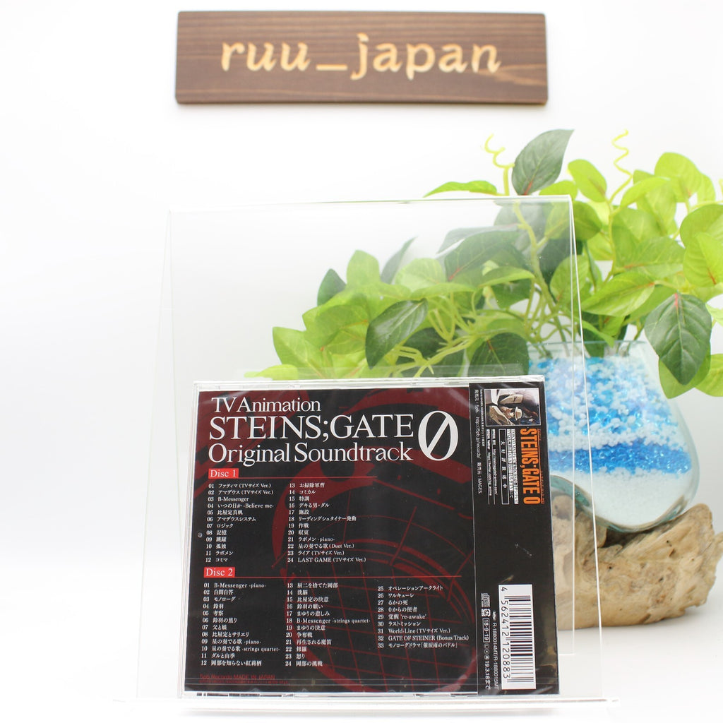 New OST STEINS;GATE ZERO ORIGINAL SOUNDTRACK-JAPAN CD
