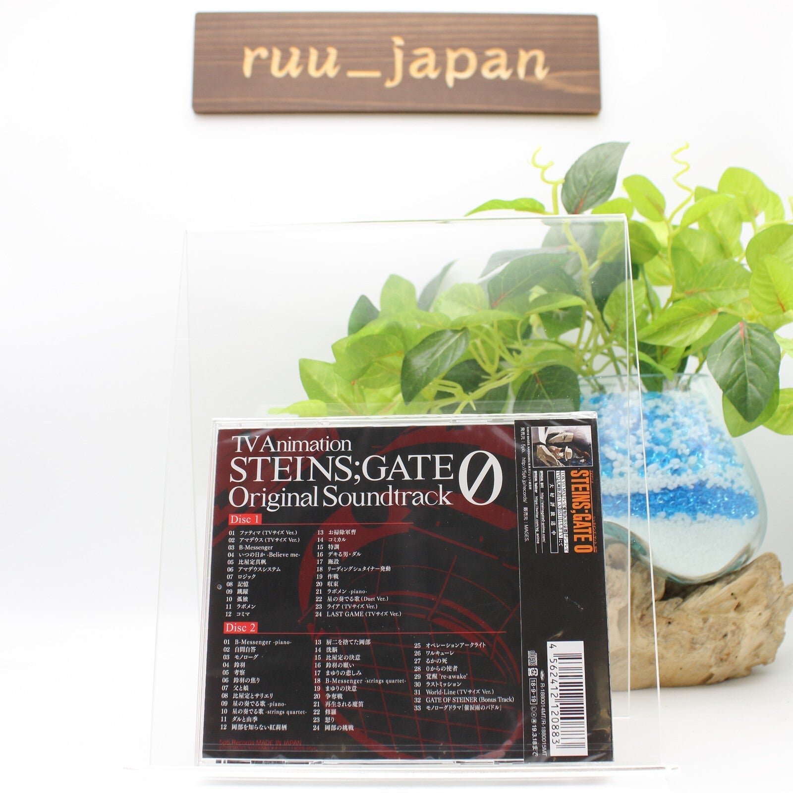 New OST STEINS;GATE ZERO ORIGINAL SOUNDTRACK-JAPAN CD