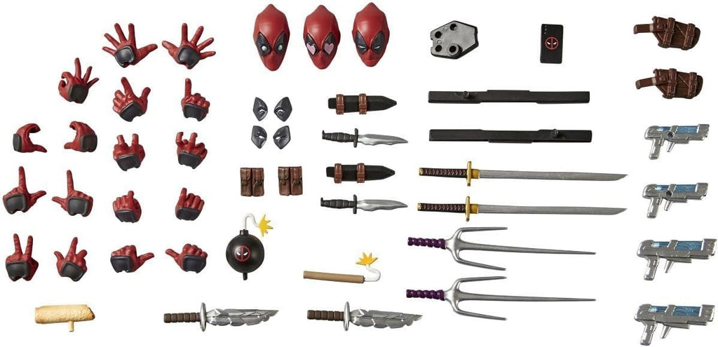 Kaiyodo Revoltech Amazing Yamaguchi Deadpool Ver. 2.5 approximately 170mm NEW