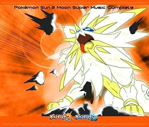 New 4 CD Nintendo 3Ds Pokemon Sun Moon Super Music Complete sound track CD Japan