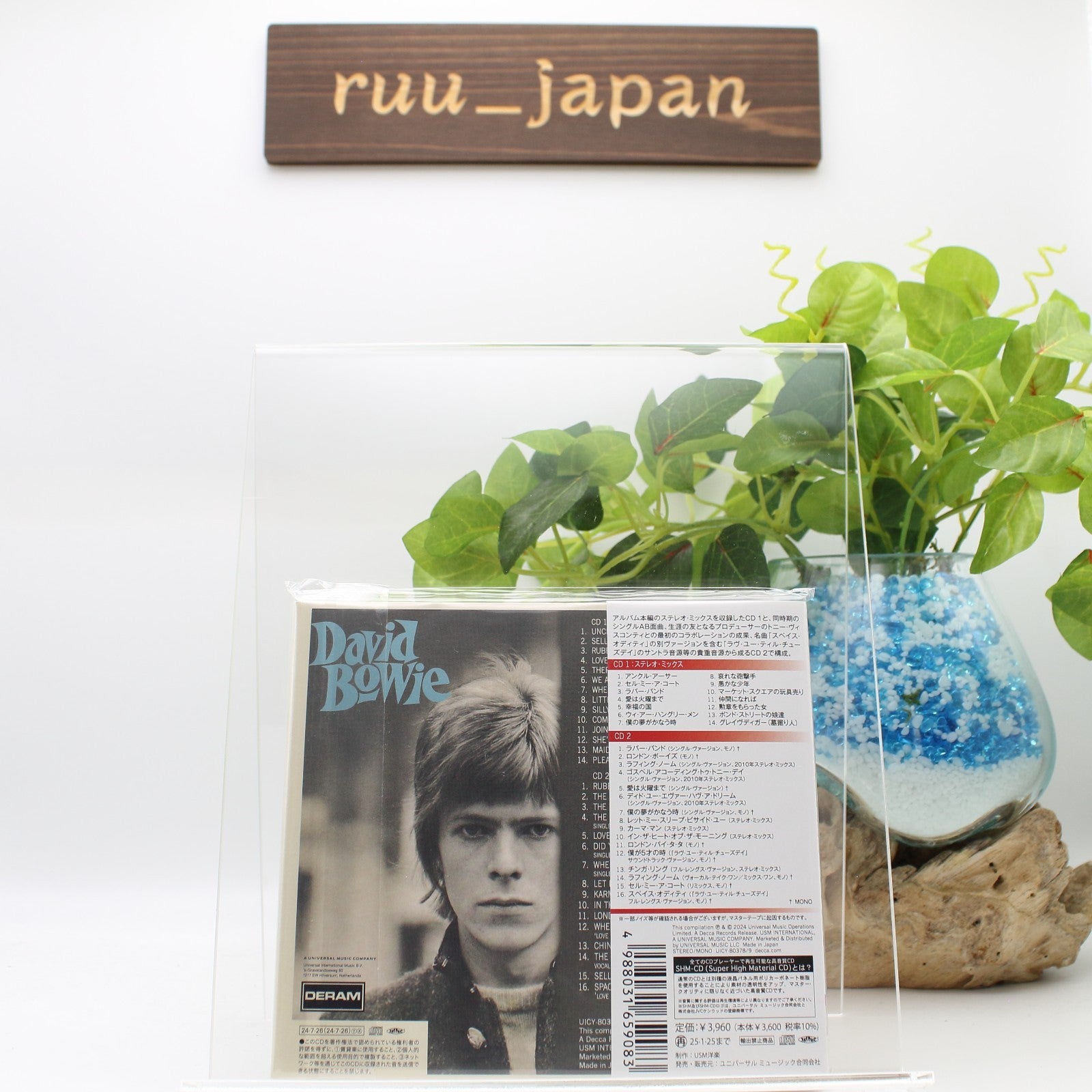 DAVID BOWIE DAVID BOWIE DELUXE EDITION 2024 JAPAN 2 SHM CD NEW