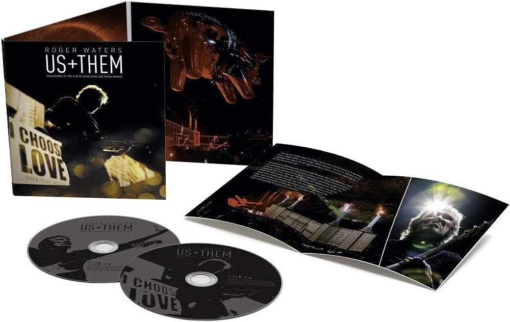 ROGER WATERS US+THEM JAPAN 2 CD SET PINK FLOYD NEW