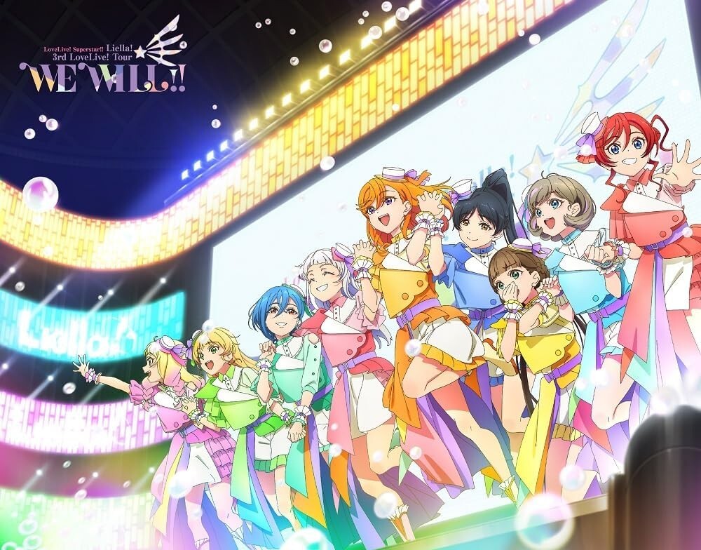 Love Live Superstar Liella 3rd LoveLive Tour WE WILL Blu-ray Memorial Box new