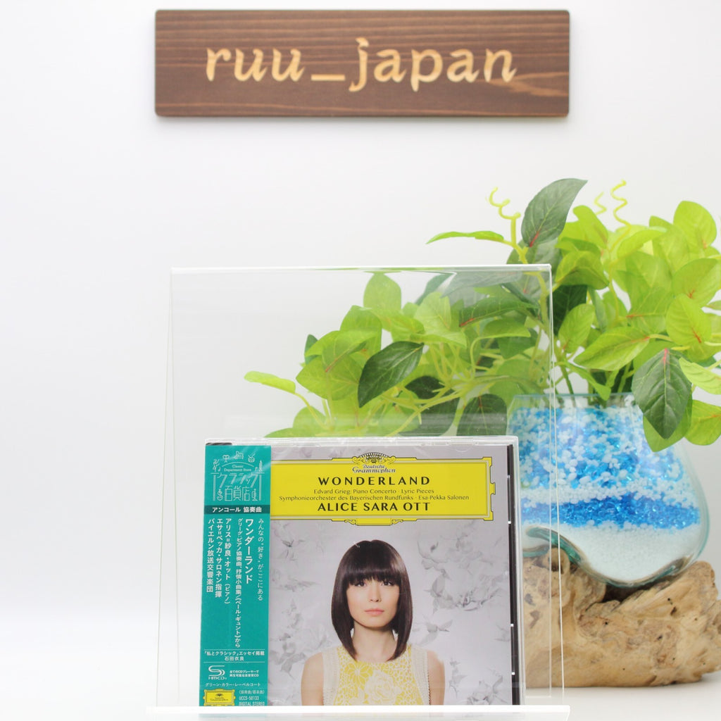 New Alice Sara Ott Piano SHMCD Wonderland Grieg OBI Pieces Concerto/Lyric