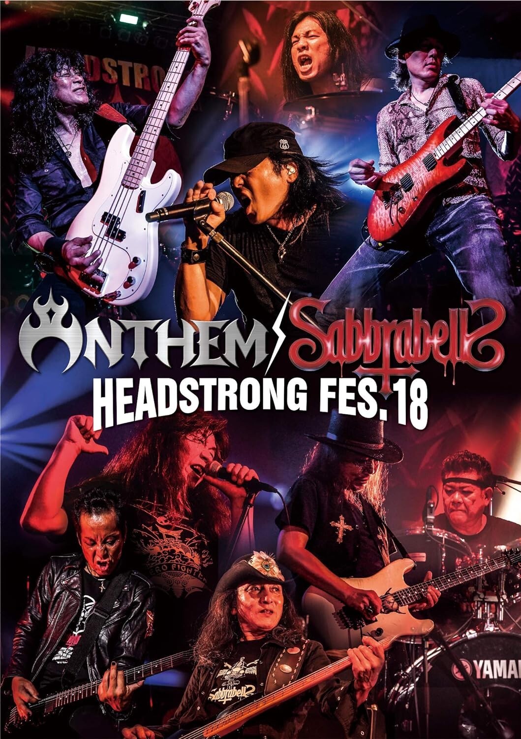 ANTHEM SABBRABELLS HEADSTRONG FES. 18  JAPAN DVD New