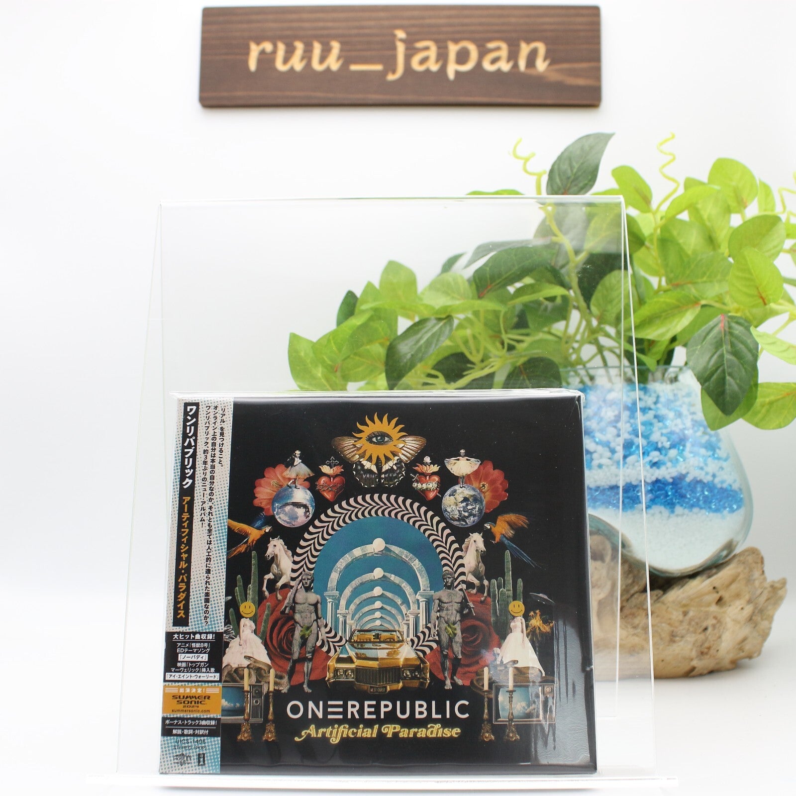 ONEREPUBLIC ARTIFICIAL PARADISE WITH BONUS TRACKS JAPAN CD New