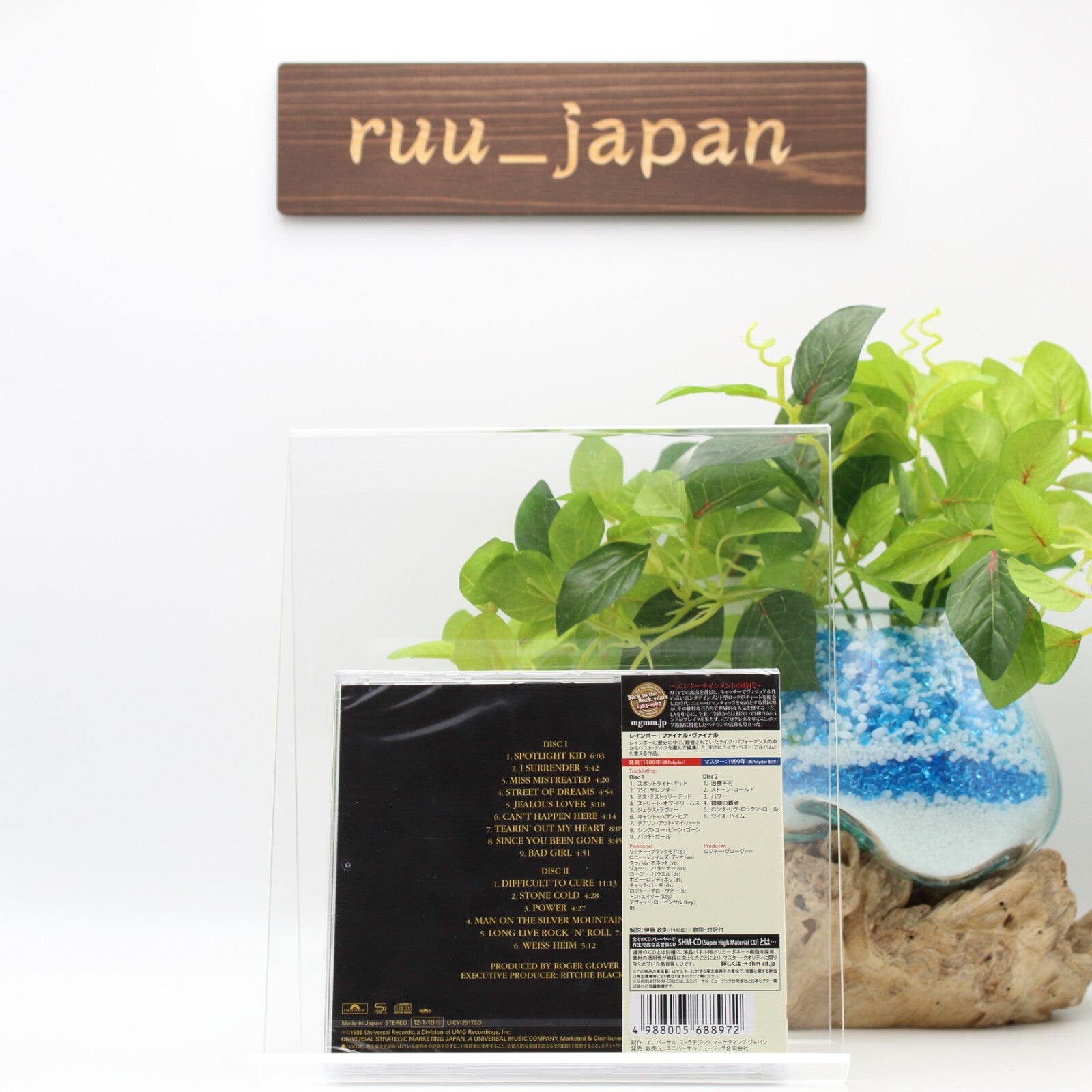 New Rainbow 2 CD(SHM-CD) Finyl Vinyl  Japan OBI