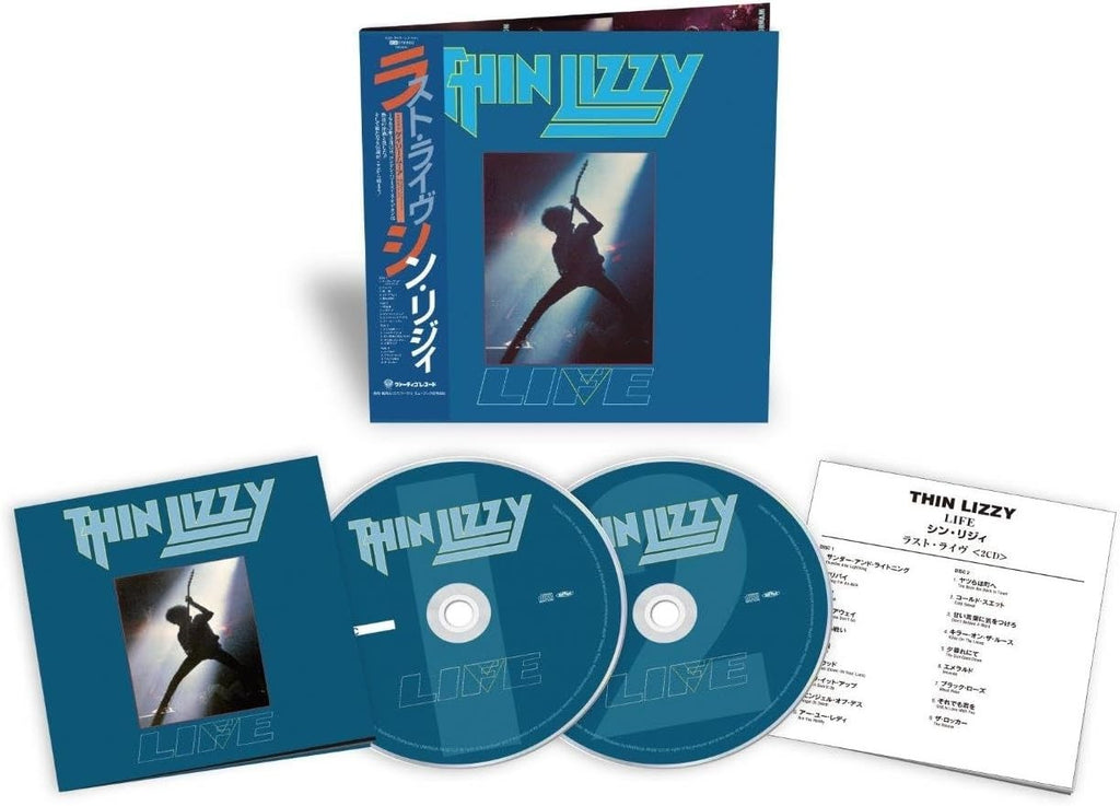 THIN LIZZY LIFE LIVE 2025 JAPAN MINI LP 2 SHM CD NEW