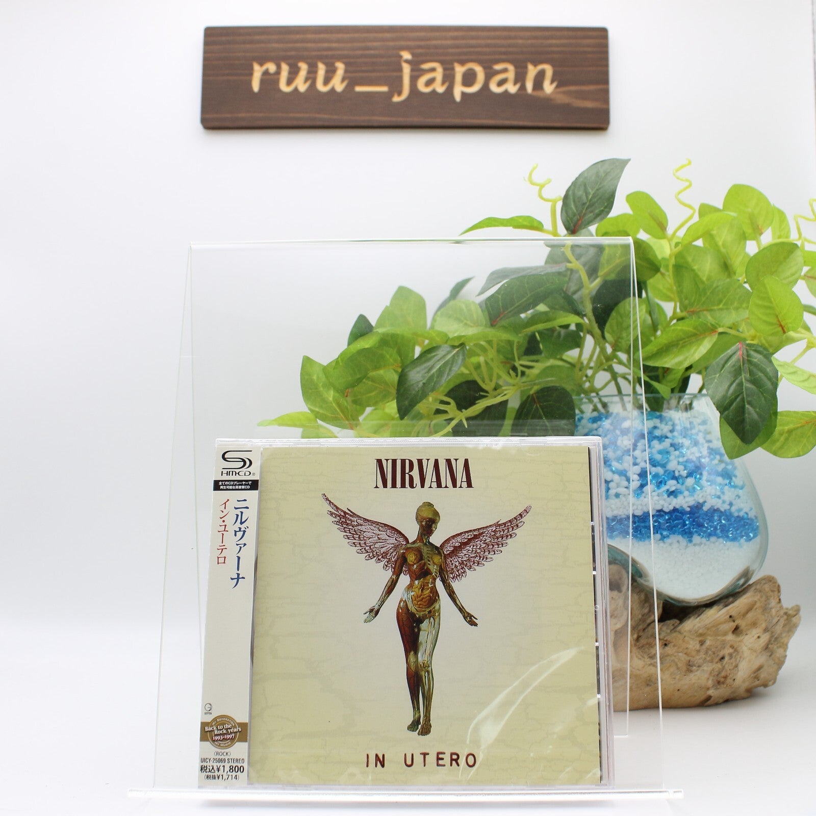 New NIRVANA-IN UTERO-JAPAN SHM-CD BONUS TRACK