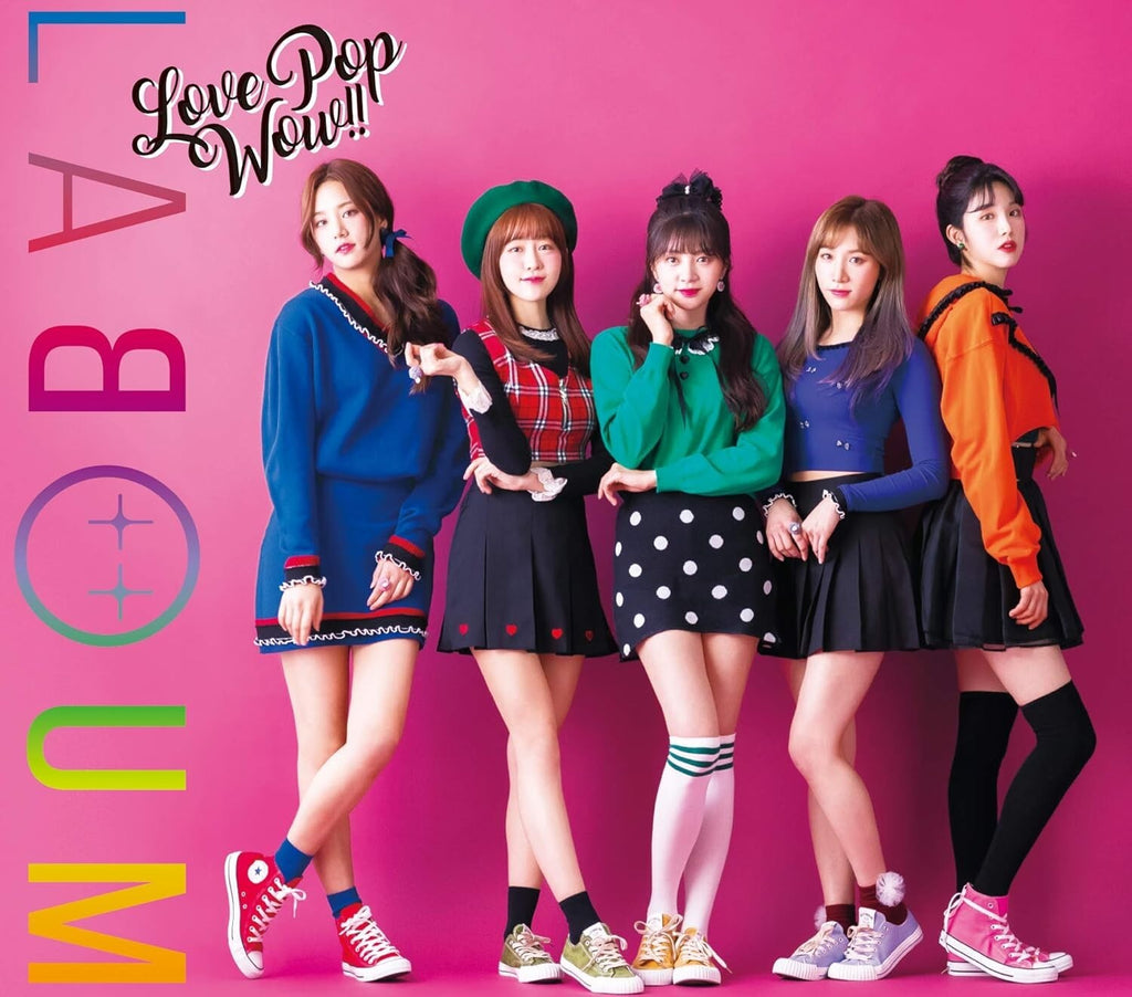 CD+DVD LABOUM -LOVE POP WOW!! [TYPE B]- Ltd/Ed from Japan New