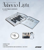 ATEEZ Ashes to Light JAPAN First Press Flash Price Edition CD+PHOTOCARD+BOOKLET