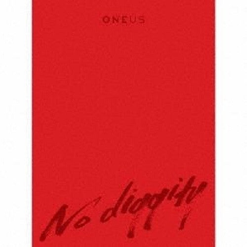 ONEUS No diggity First Limited Edition CD + DVD From Japan NEW