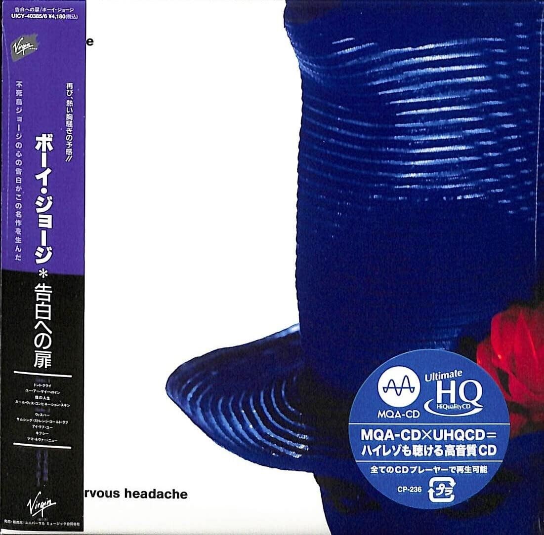 CD BOY GEORGE TENSE NERVOUS HEADACHE Culture Club JAPAN 2 MQA UHQ MINI LP