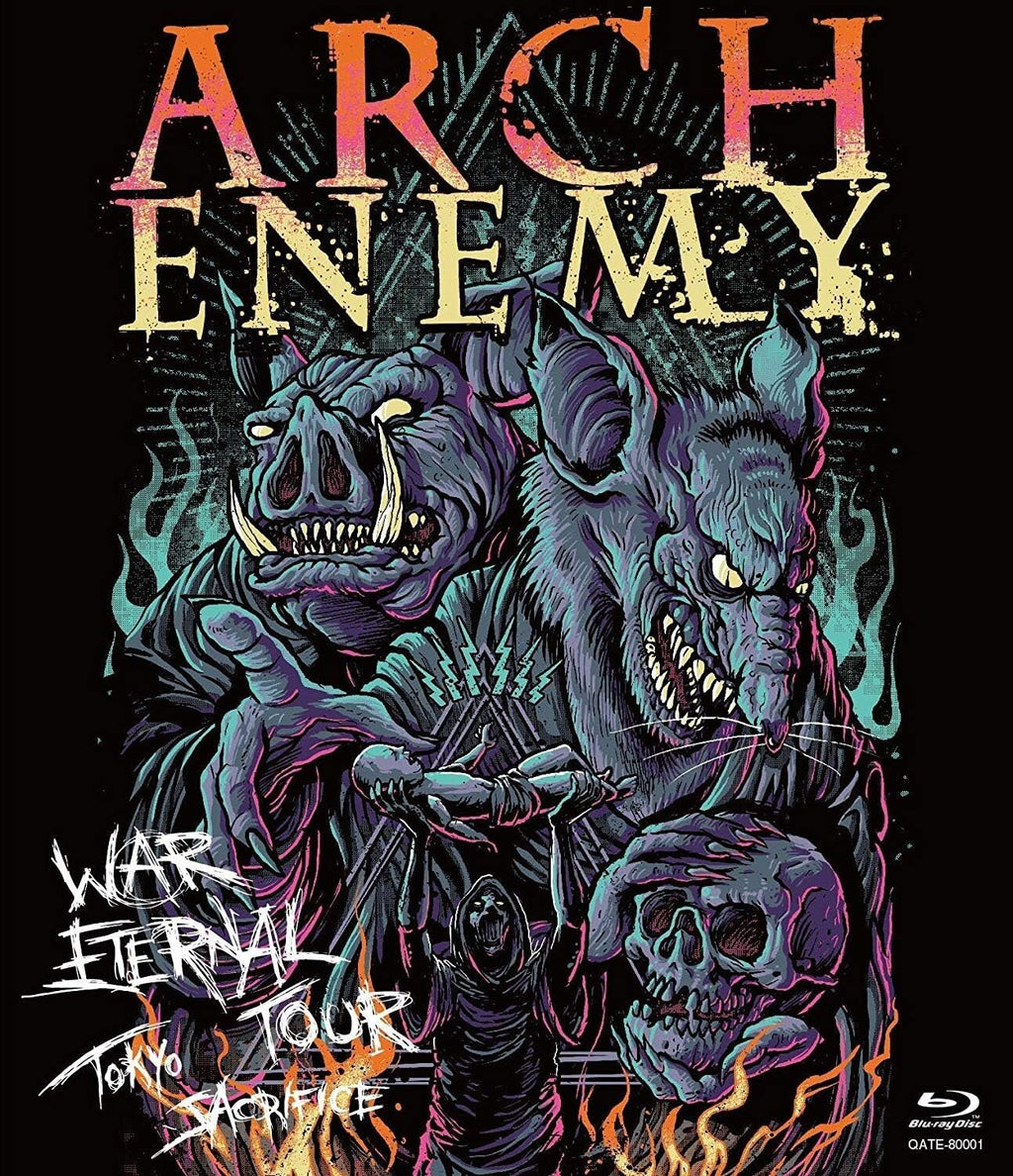 ARCH ENEMY WAR ETERNAL TOUR TOKYO SACRIFICE Blu-ray Japan QATE-80001 new
