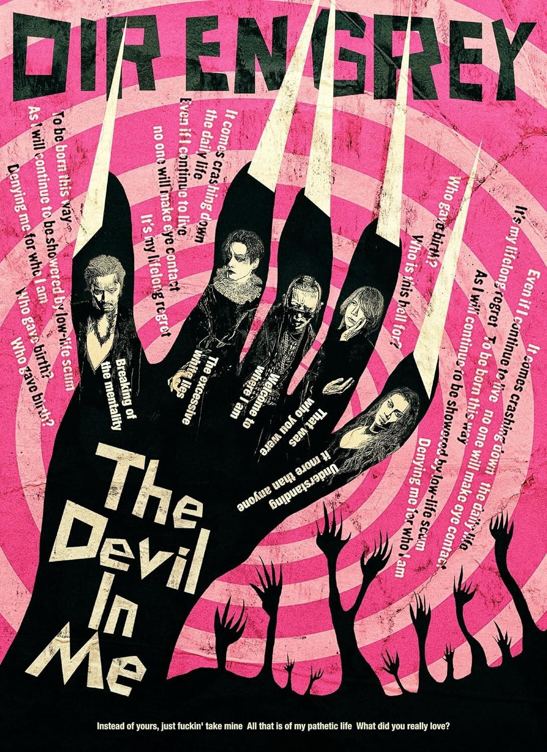 DIR EN GREY The Devil In Me CD w/ DVD Limited Deluxe Version SFCD-283 NEW