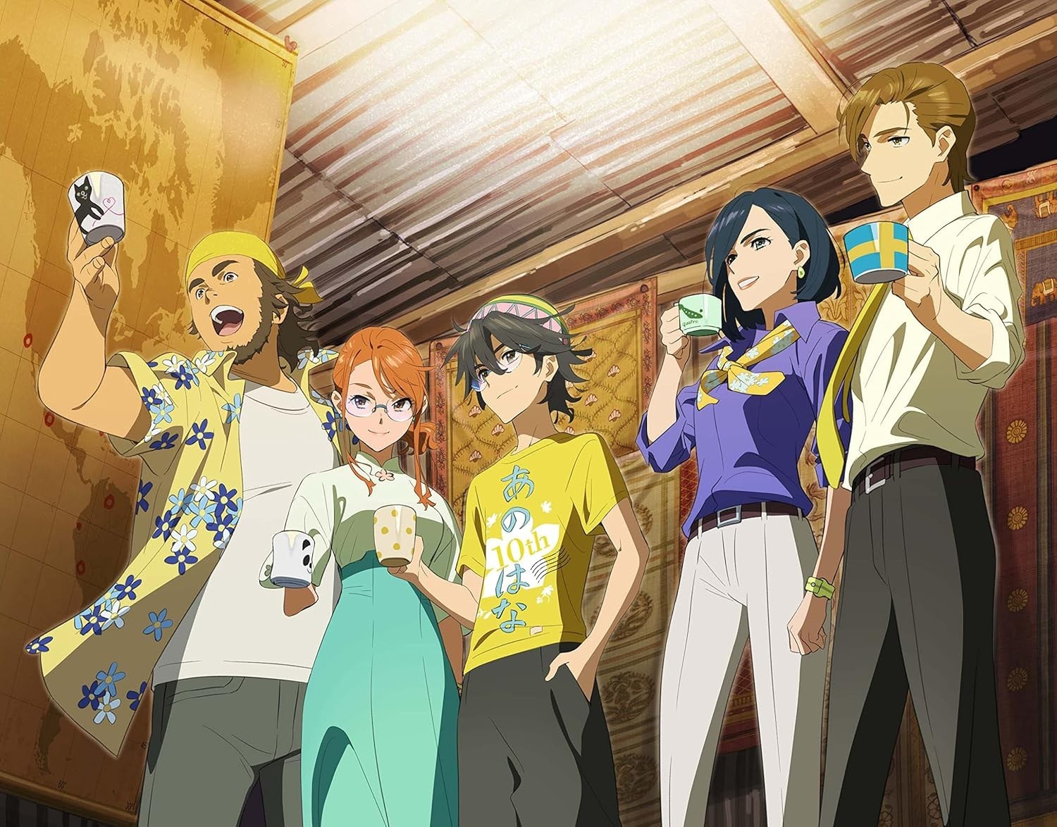 Blu-ray Anohana The Flower We Saw That Day 10years after BOX Blu-ray CD T Shirt