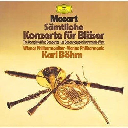 New Karl Bohm VPO 3 CD(SACD-Hybrid) Mozart Concertos For Brasses(Flute, etc) OBI