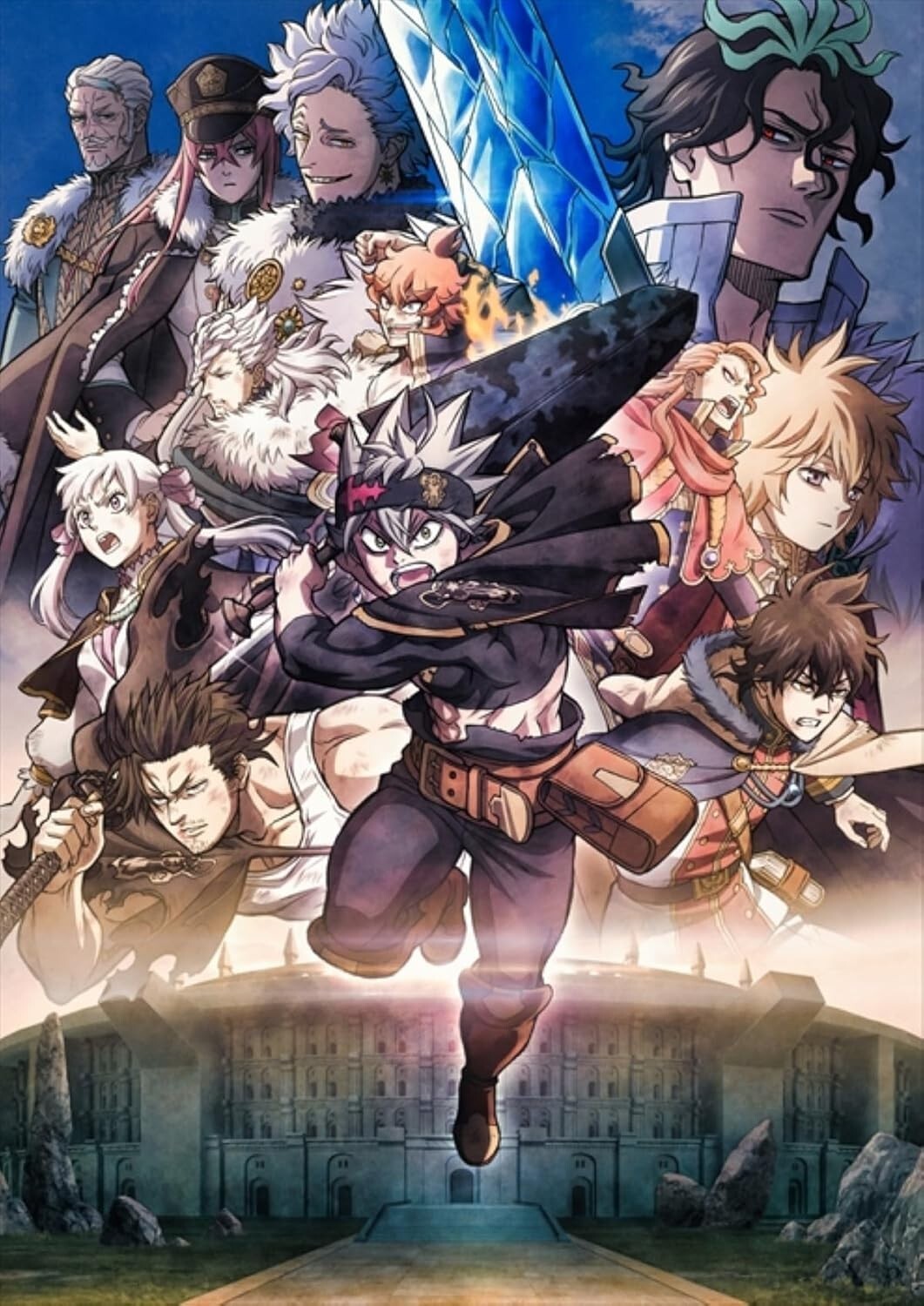 New Black Clover Sword of the Wizard King Deluxe Edition Blu-ray w Soundtrack