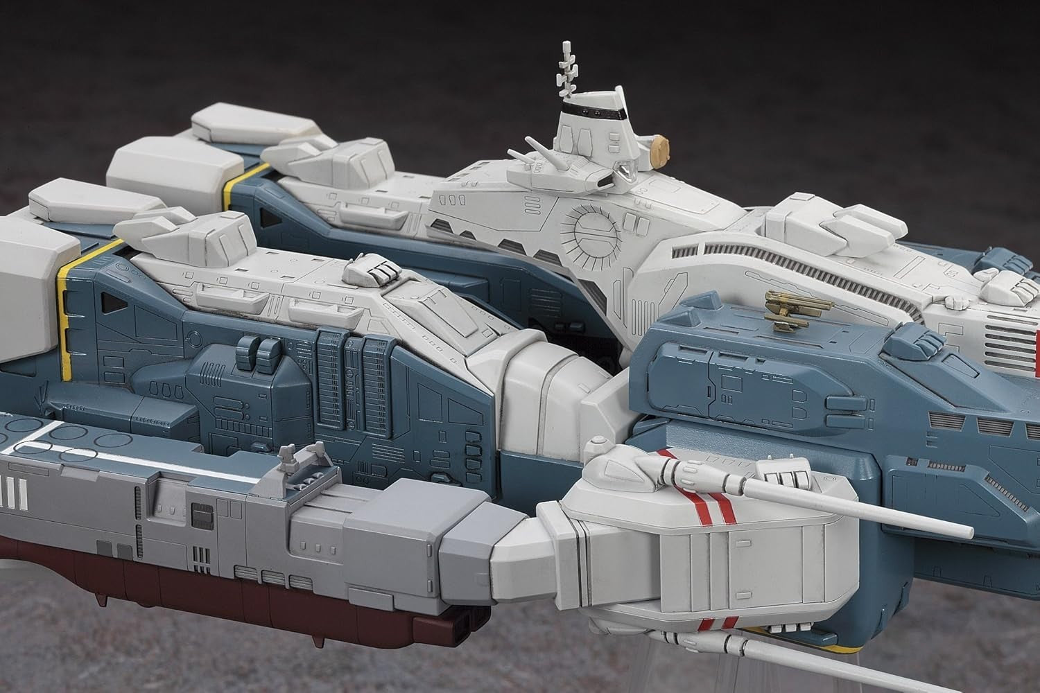 Hasegawa 1/4000 SDF-1 Macross Fortress Ship w / Prometheus and Daedalus NEW