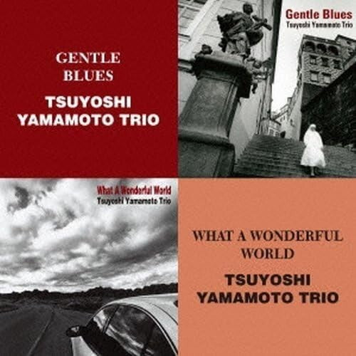 New TSUYOSHI YAMAMOTO TRIO-GENTLE BLUES / WHAT A WONDERFUL WORLD-JAPAN 2 CD