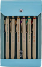 Hobonichi Techo Tsuki No Iro/Uni-Ball One July-December Set With Case And Planne
