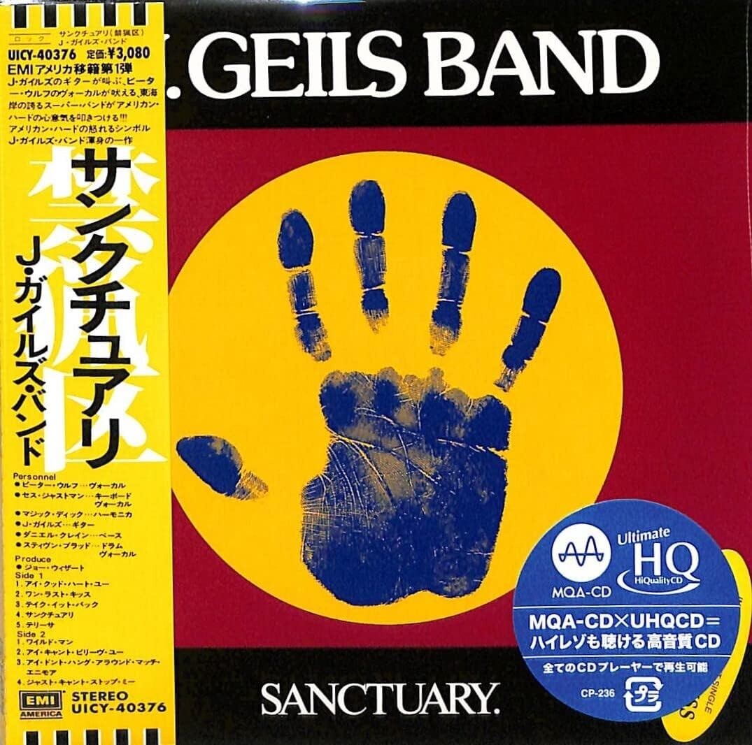 CD J. GEILS BAND -SANCTUARY- BONUS TRACKS from Japan New