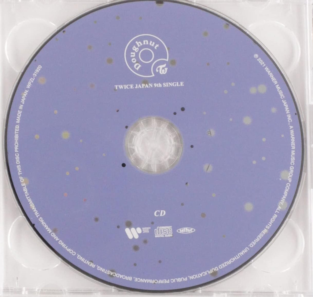 TWICE WPZL-31920 Doughnut First Limited Edition Type A CD DVD Booklet Card Japan