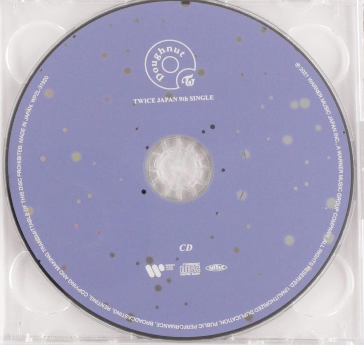 TWICE WPZL-31920 Doughnut First Limited Edition Type A CD DVD Booklet Card Japan