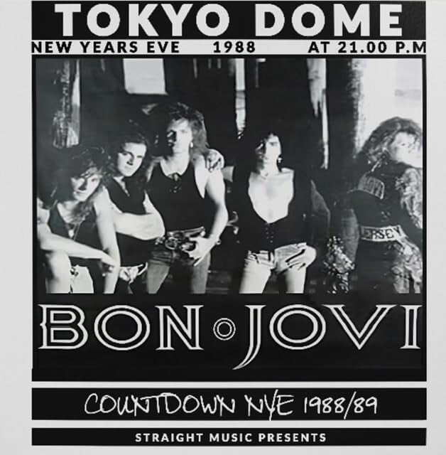 CD Bon Jovi Countdown: Live In Tokyo NYE 1988/89 Japan