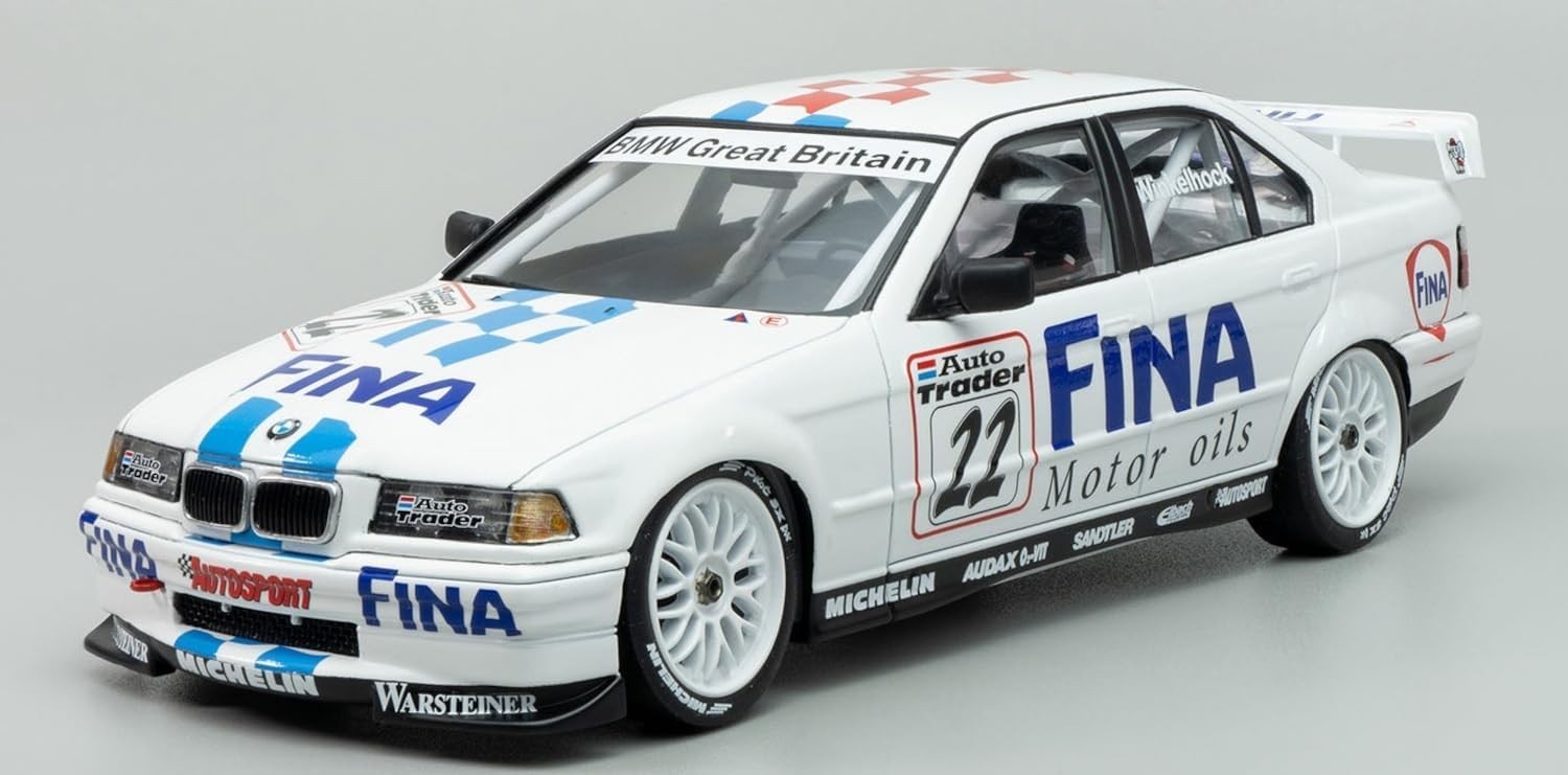 PLATS/BEEMAX 1/24 BMW 320i E36 1996 BTCC Browns Hatch Winner Plastic Model NEW