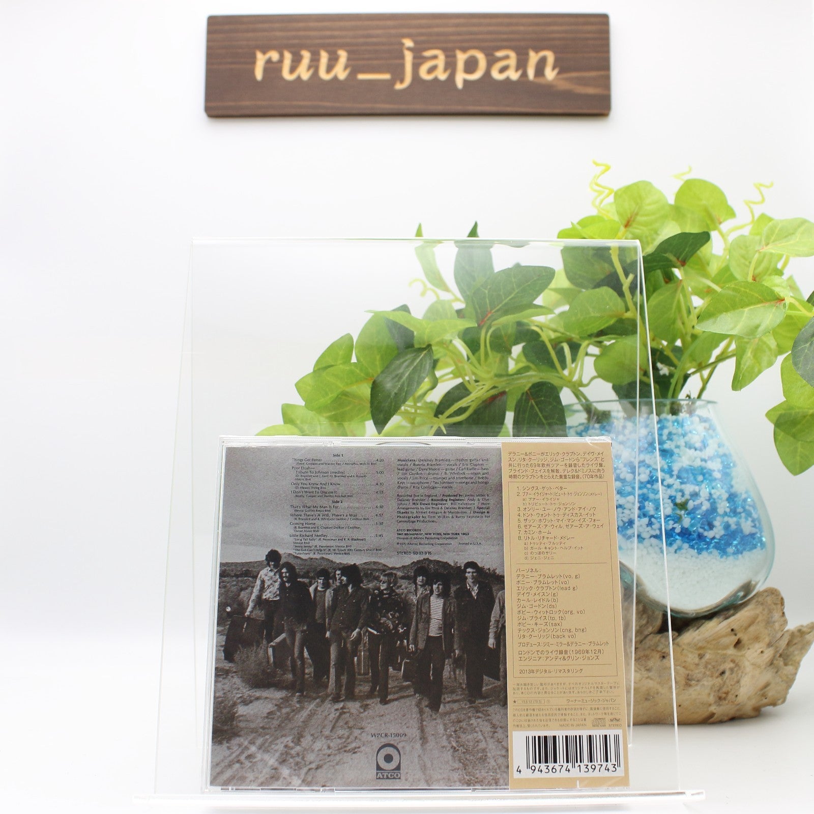 New DELANEY & BONNIE & FRIENDS-ON TOUR WITH ERIC CLAPTON-CD Japan
