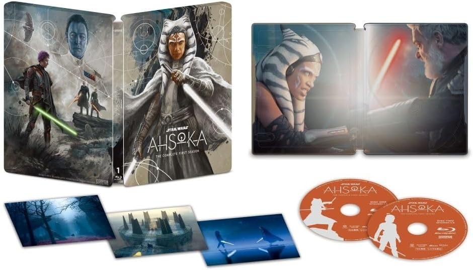 Blu-ray Star Wars Ahsoka Collectors Edition Region A English / Japanese