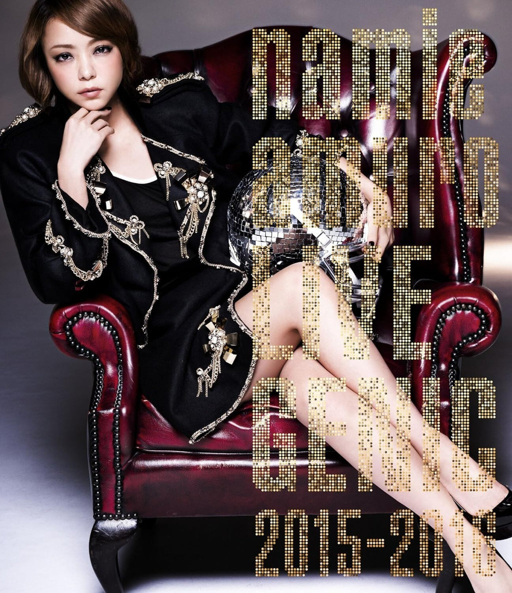 namie amuro LIVE GENIC 2015-2016 First Limited Edition Blu-ray From Japan NEW